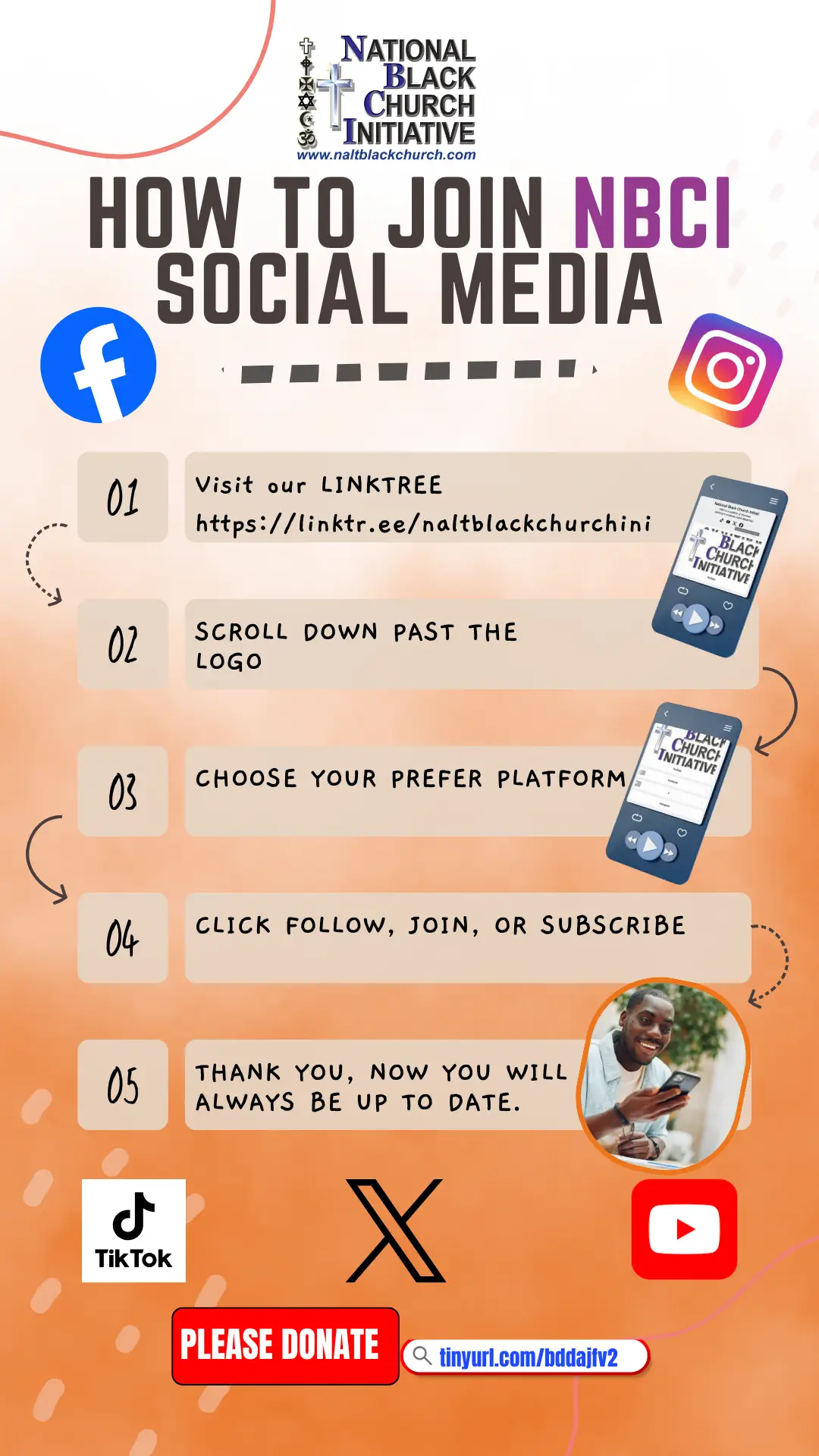 Join NBCI social media